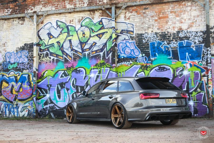  Audi RS6 Avant on Vossen Wheels (M-X5) 2019 года  (фото 5 из 23)